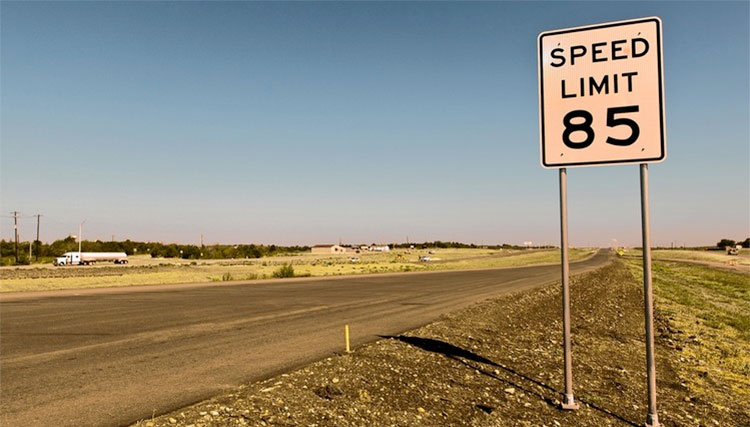 texas speed limits