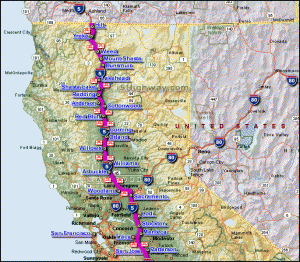 interstate_5_northern_california_map