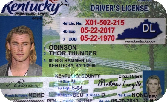 Kentucky drivers ed license